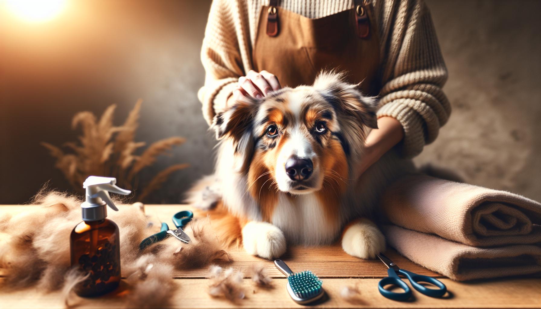 Does a Mini Australian Shepherd Shed? Shedding in Mini Aussies 5 Caring for Your Mini Aussie's Coat: Essential Grooming Tips