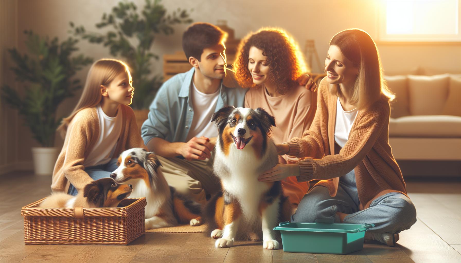 Are Mini Australian Shepherds Good Pets: Family Compatibility Guide 4 Ideal Family Dynamics for Mini Aussies