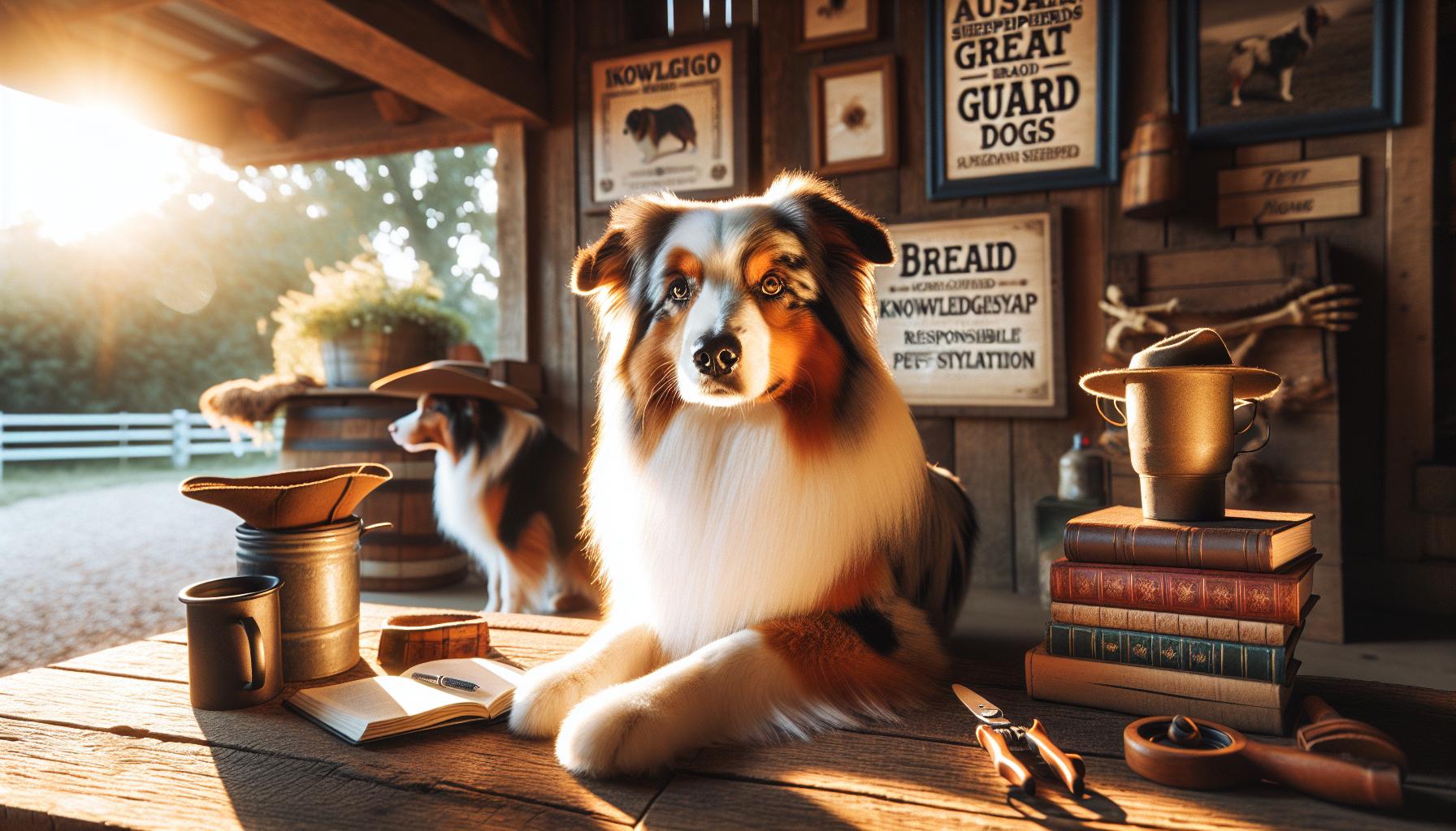 Key Traits That Make Aussies Great Guard Dogs