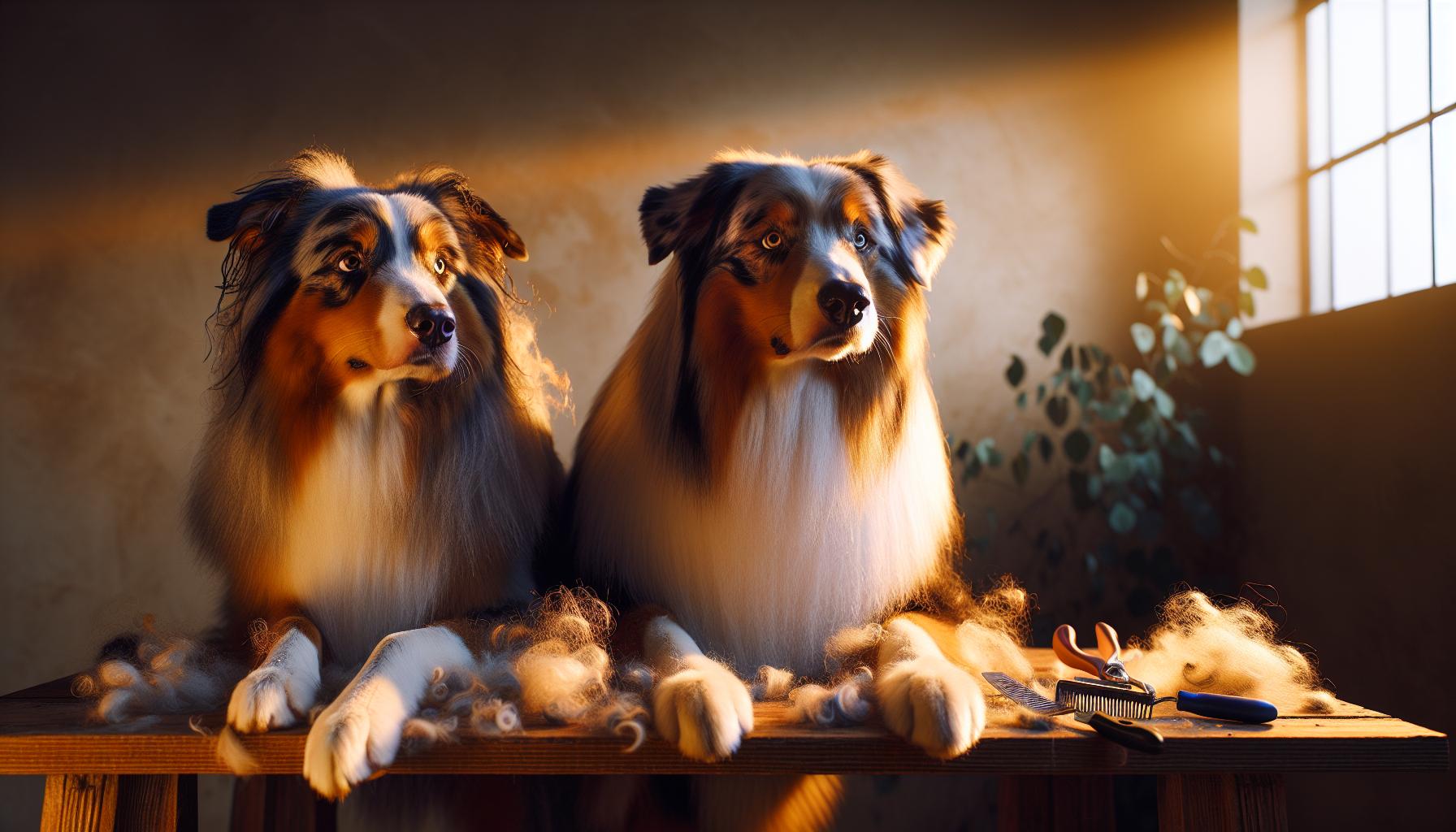 Do Australian Shepherds Blow Their Coats? Shedding Seasons Explained 4 Understanding Shedding Seasons in Australian Shepherds